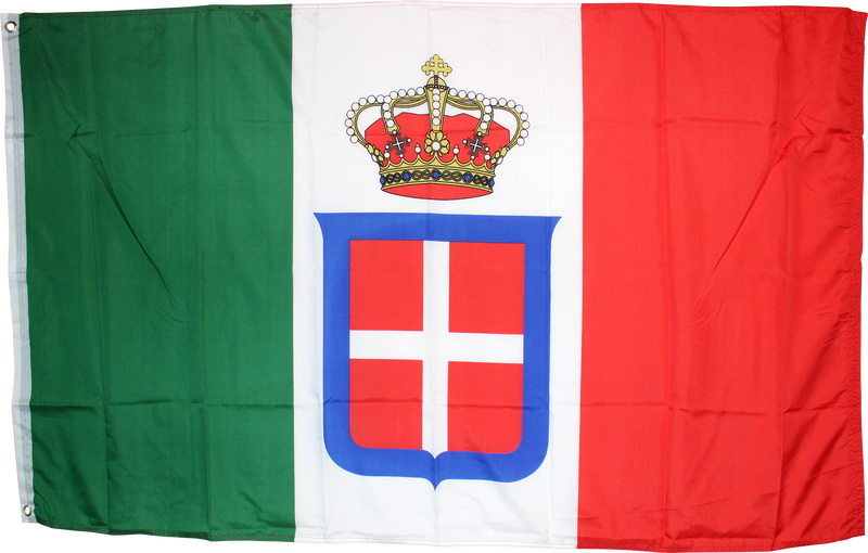 Italy Royal 3'X5' Embroidered Flag ROUGH TEX® 300D Nylon