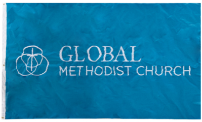 Global Methodist Church 3'X5' Embroidered Flag ROUGH TEX® 600D Nylon