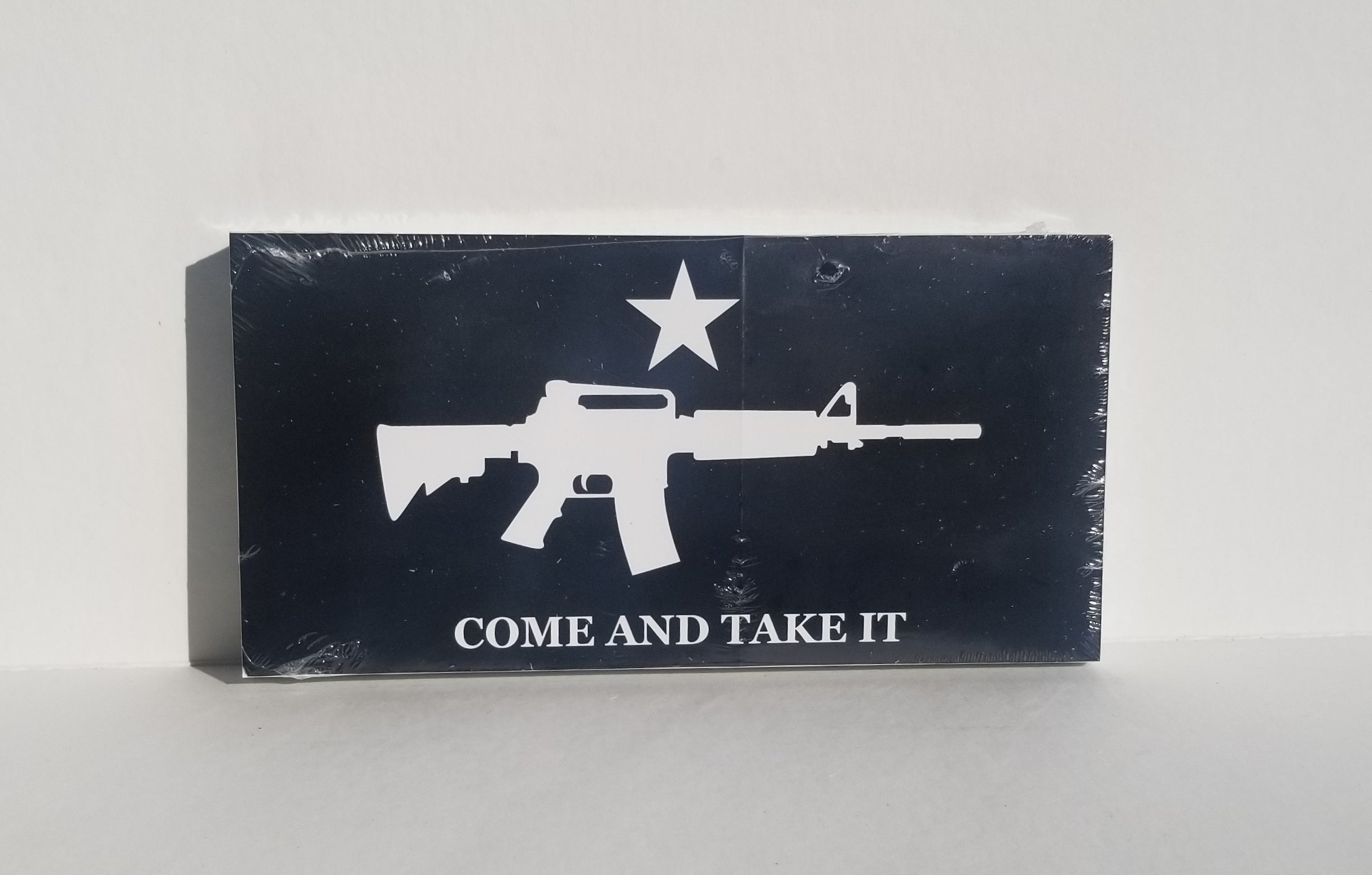 thumbnail image 2 of Texas AR-15 M4 'Come And Take It' Decal - Wholesale Lot Of 6 Bumper Stickers 2 of 6