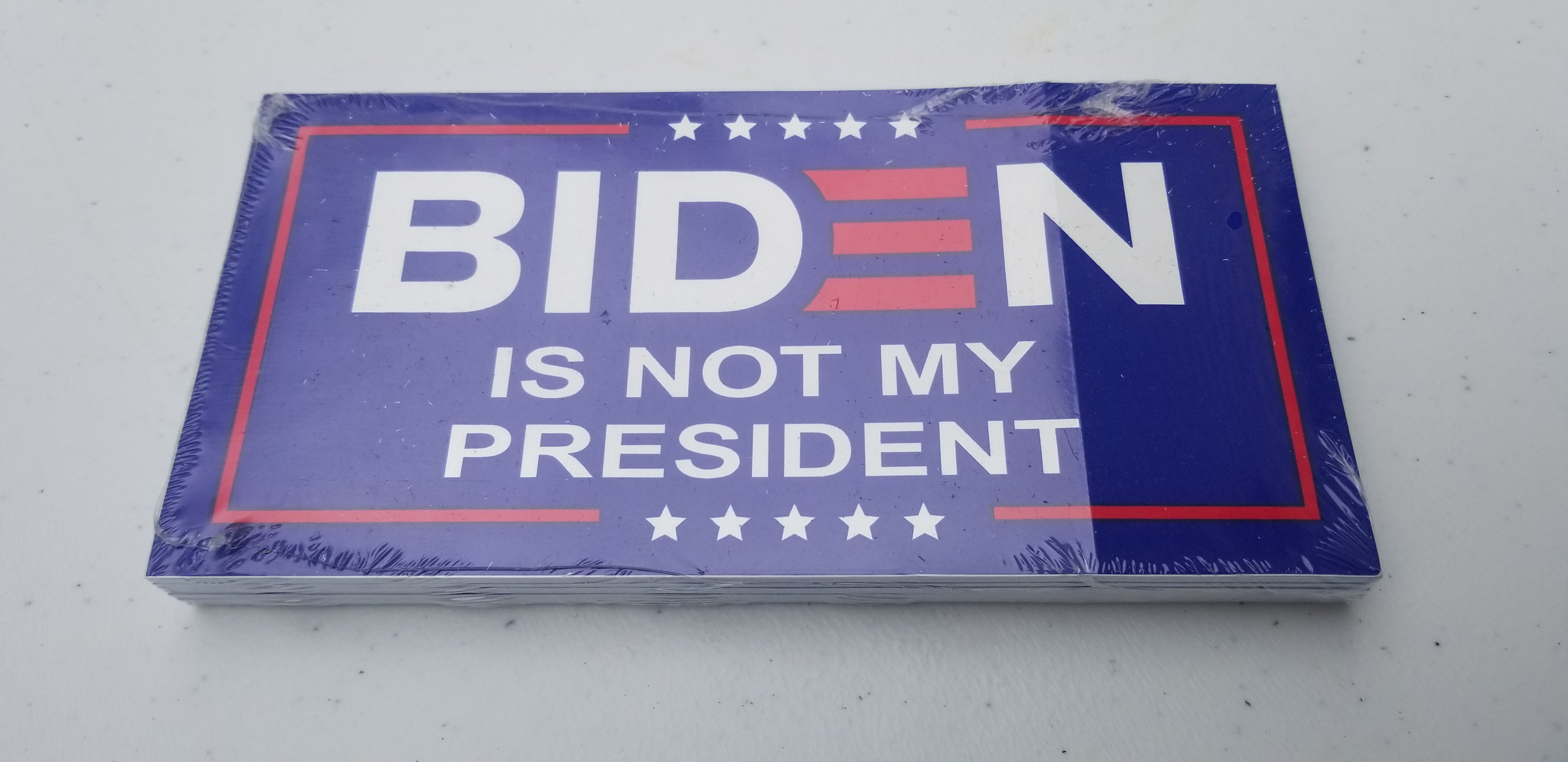 Biden Is Not My President Bumper Sticker 