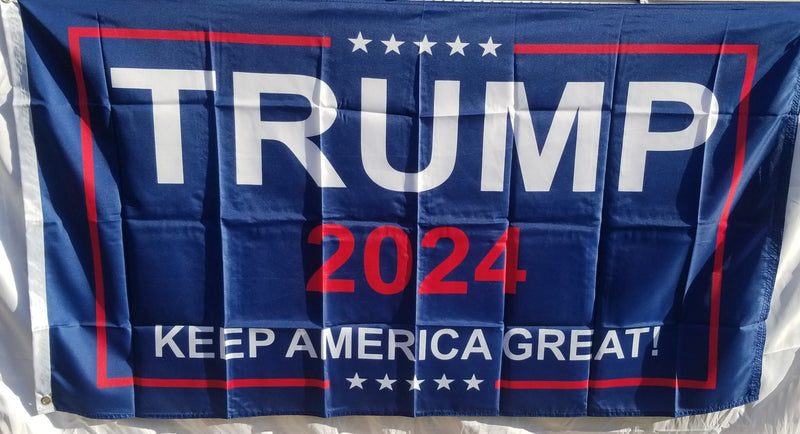 Trump 2024 Keep America Great 3'X5' Flag ROUGH TEX® 100D