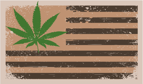 American Wholesale Superstore 3x5 USA 50 Stars Marijuana Weed