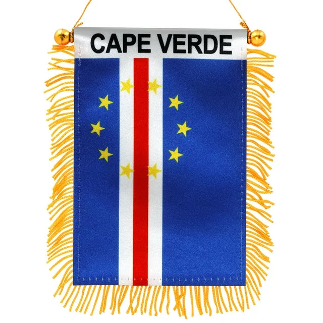 Cape Verde Flag Mini Banner