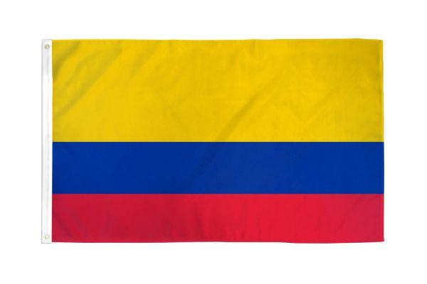 Colombia 3'X5' Embroidered Flag ROUGH TEX® 300D Nylon