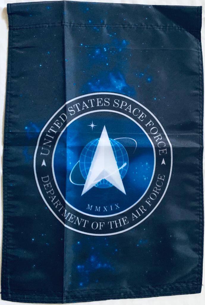 United States Space Force 12"x18" 100D ROUGH TEX® Double Sided Garden Flag