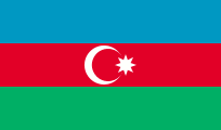 Azerbaijan 3'X5' Flag ROUGH TEX® 68D