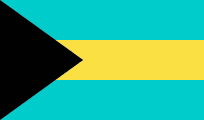 Bahamas 3'X5' Flag ROUGH TEX® 68D