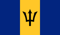 Barbados 3'X5' Flag ROUGH TEX® 68D
