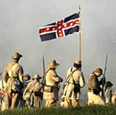 Gen Leonidas Polk Stick Flags Army of Tennessee 12"x18" 30" Wooden Staff Grave Marker SCV UDC USA Cemetery Episcopal