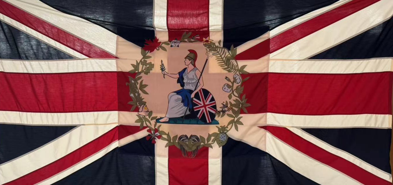 7190 Bay Leaf LONDON イギリス 国旗柄 プリント Gジャンの通販