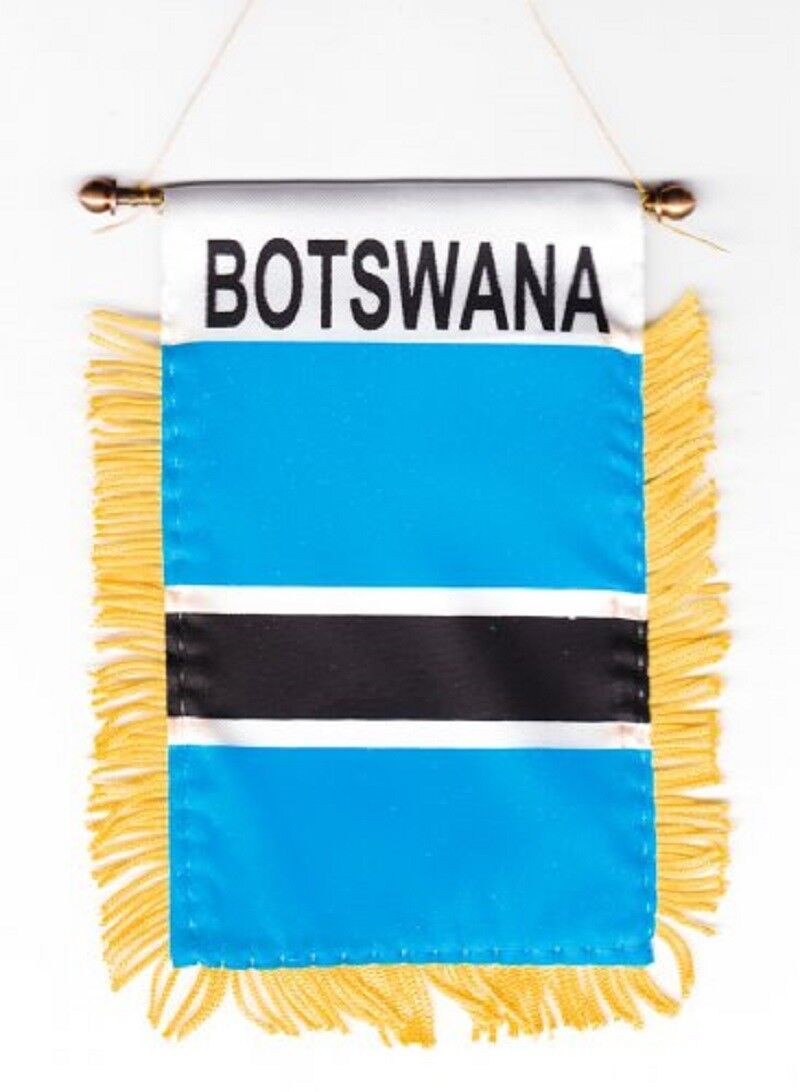 Botswana Flag Mini Banner