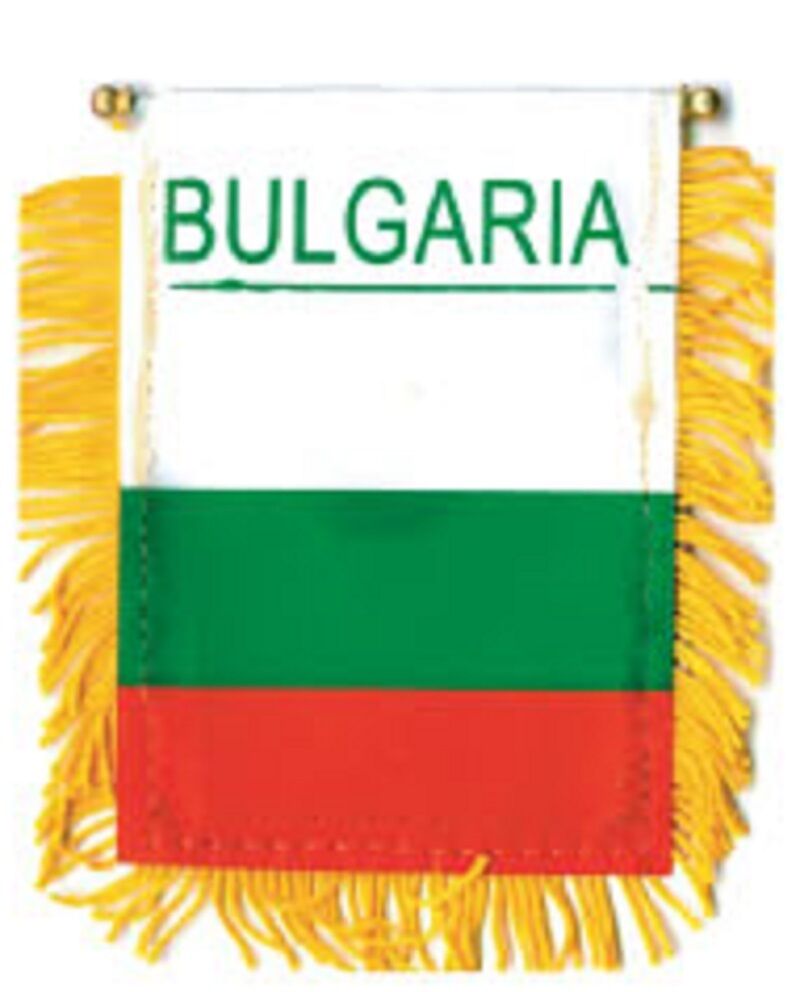 Bulgaria Flag Mini Banner