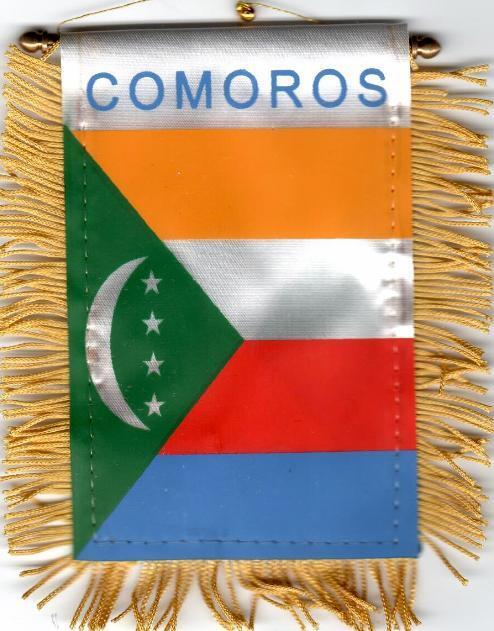 Comoros Flag Mini Banner