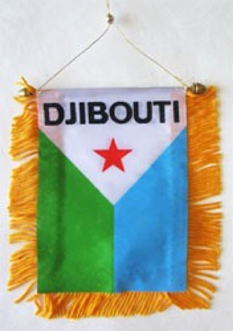 Djibouti Flag Mini Banner