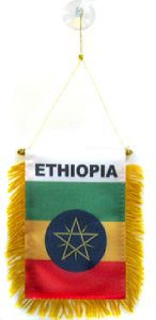 Ethiopia Flag Mini Banner