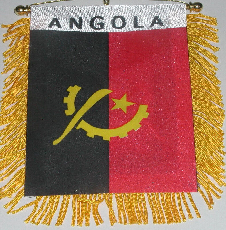 Angola Flag Mini Banner