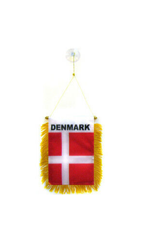 Denmark Flag Mini Banner