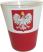 Poland with Eagle Shot Glass Polish Drinking Cup