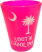 South Carolina Pink Shot Glass