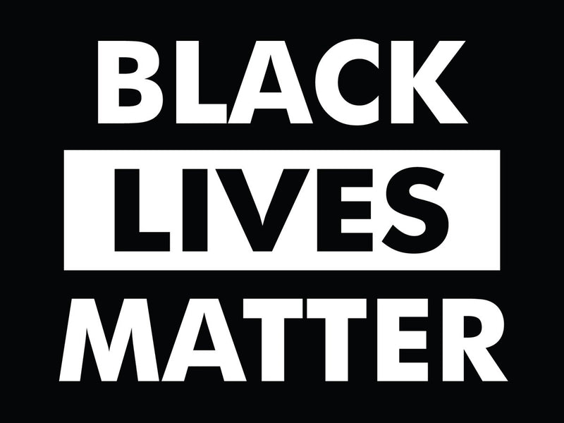 Black Lives Matter 3'X5' Single Sided Flag Rough Tex® 68D Nylon