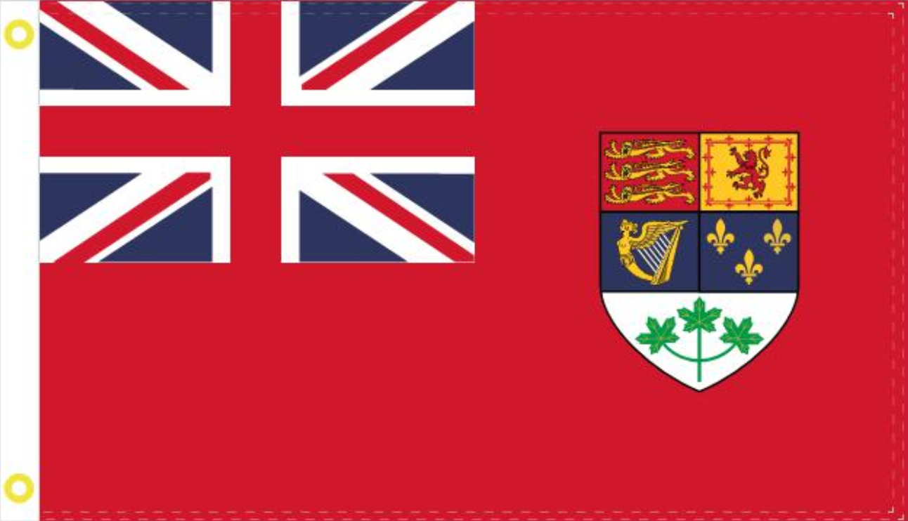 【中古】 Flag Flag Vintage New Zealand Ship Flag - Red Ensign Heritage