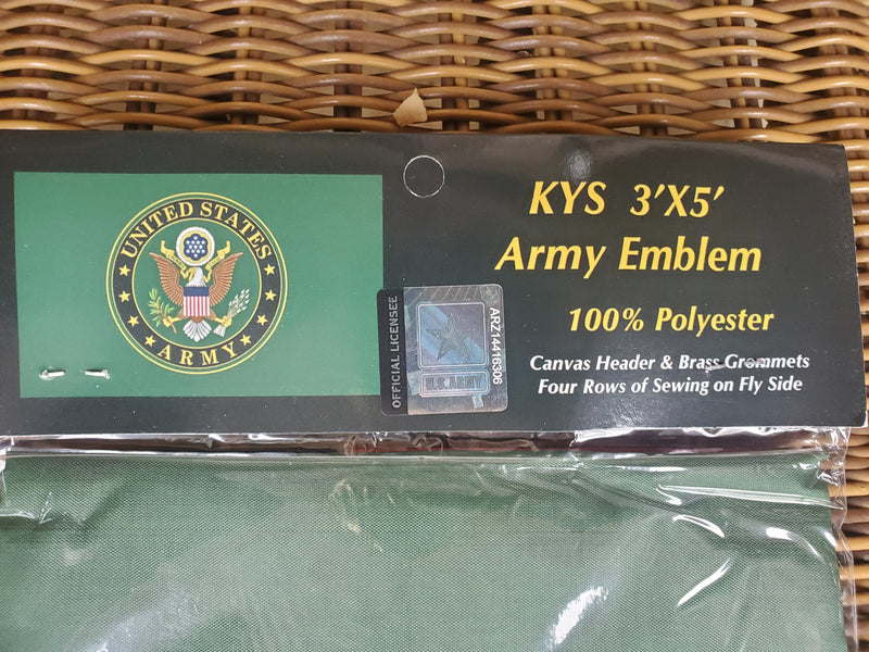 Army Green Licensed US Army 3'X5' Flag Rough Tex® 100D