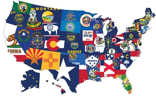 The Meaning Behind All 50 State Flags