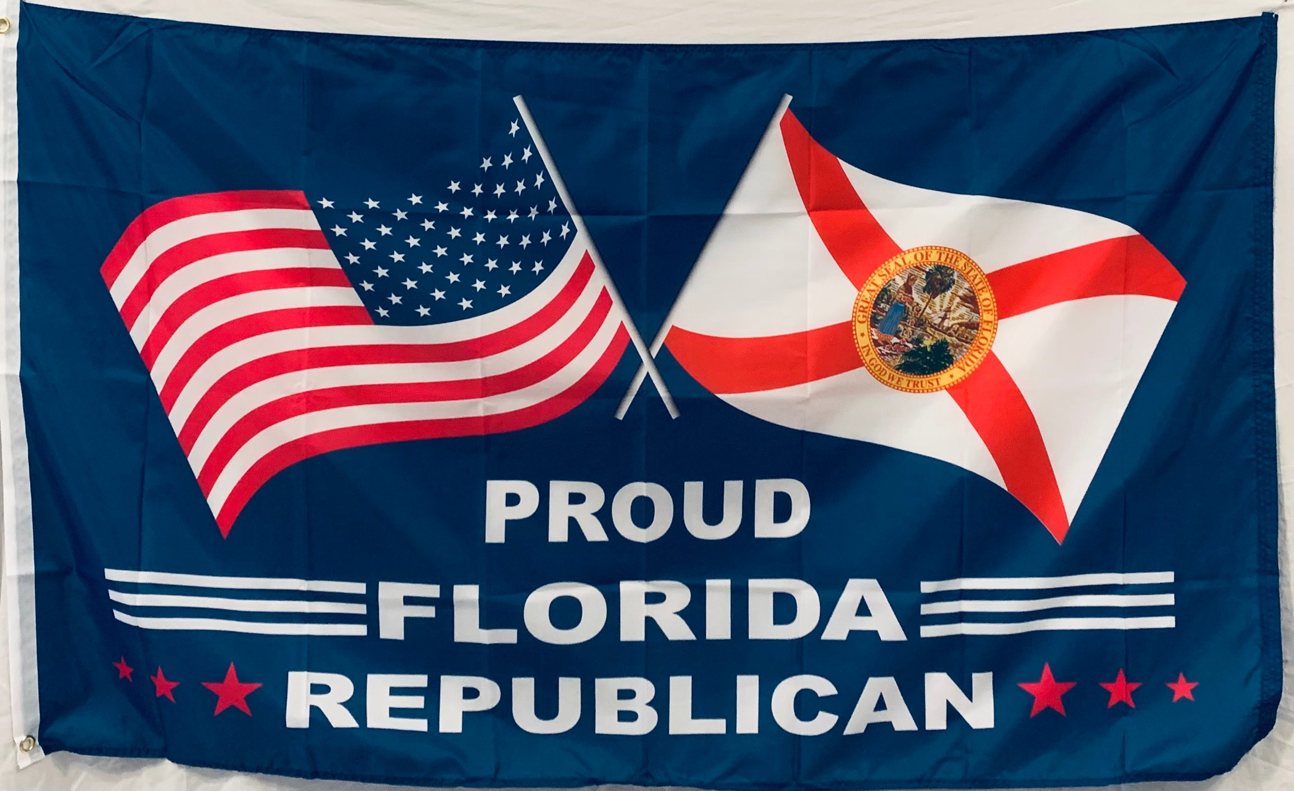 Bandiera Storica "Florida Secession 1861" – 3'x5' In Poliestere Nylon Con Occhielli – Trade Winds