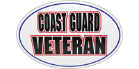 Coast Guard Veteran Bumper Sticker