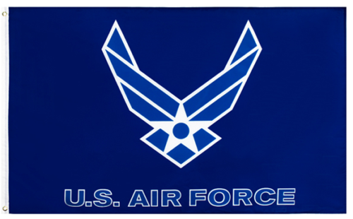 U.S. Air Force Wings 3'X5' Flag ROUGH TEX® 100D