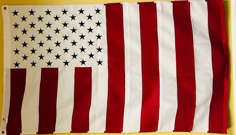 US Civil Peace Official 3'X5' Flag Rough Tex® 600D 2Ply Embroidered American