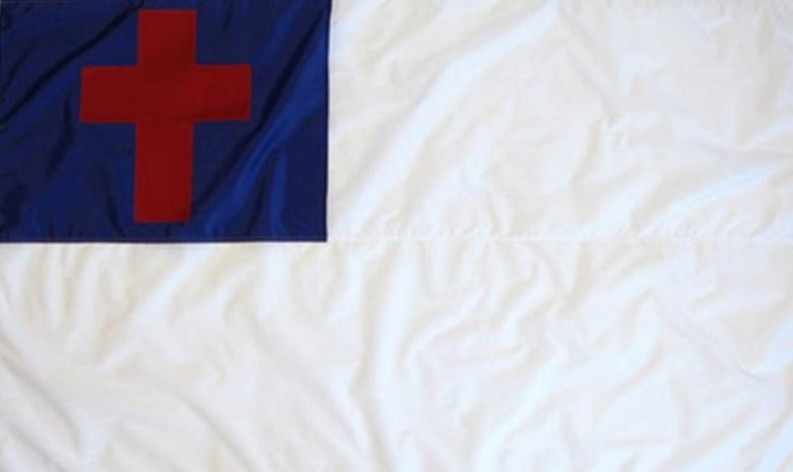 Christian 3x5 Feet Flag 100D Rough Tex Religious Collection Sleeve & Grommets