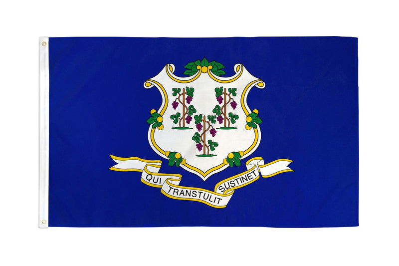 Connecticut 3'X5' State Flag ROUGH TEX® 68D Nylon