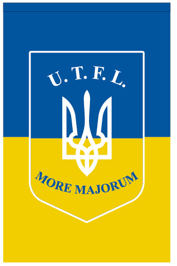 Ukraine International Foreign Legion 12"x18" 100D ROUGH TEX® Nylon Double Sided Garden Flag 100D
