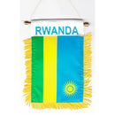 Rwanda Flag Mini Banner