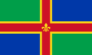 Lincolnshire Country United Kingdom 3'X5' Flag ROUGH TEX® 100D
