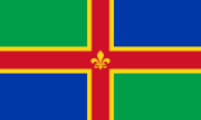 Lincolnshire Country United Kingdom 3'X5' Flag ROUGH TEX® 100D