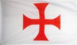 Christian Crusader 3'X5' Flag ROUGH TEX® 100D