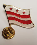District of Columbia Wavy Lapel Pin Washington DC