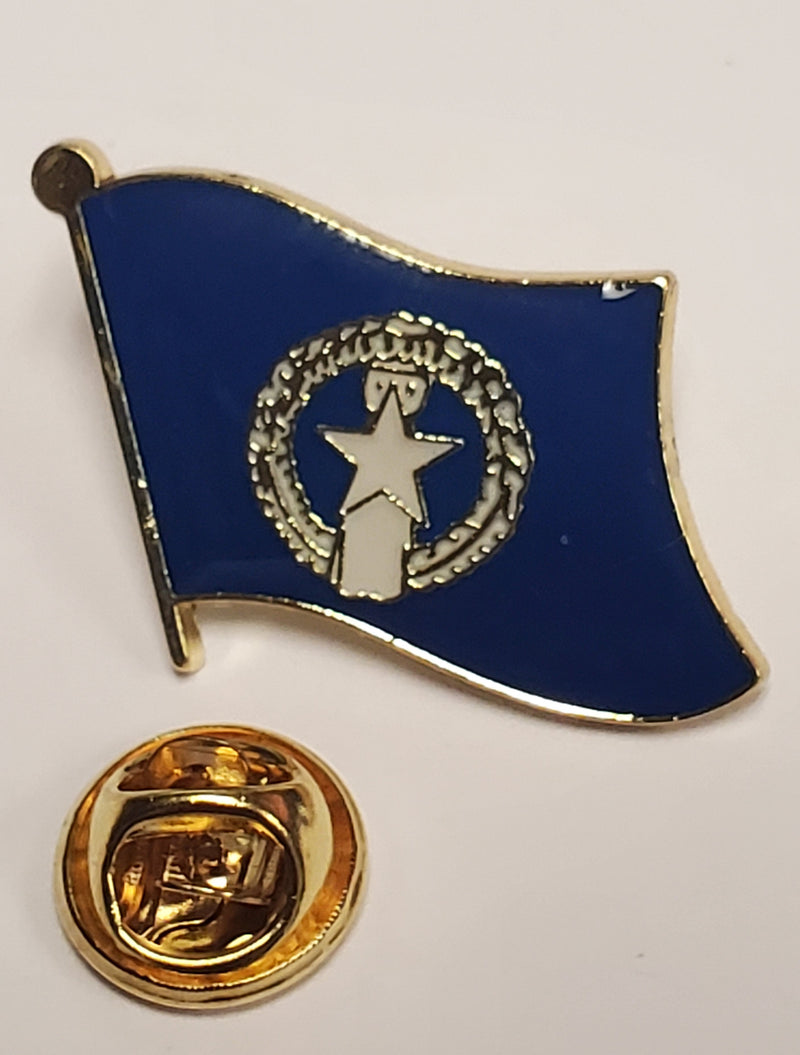 Northern Marianas Wavy Lapel Pin