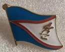 American Samoan Wavy Lapel Pin