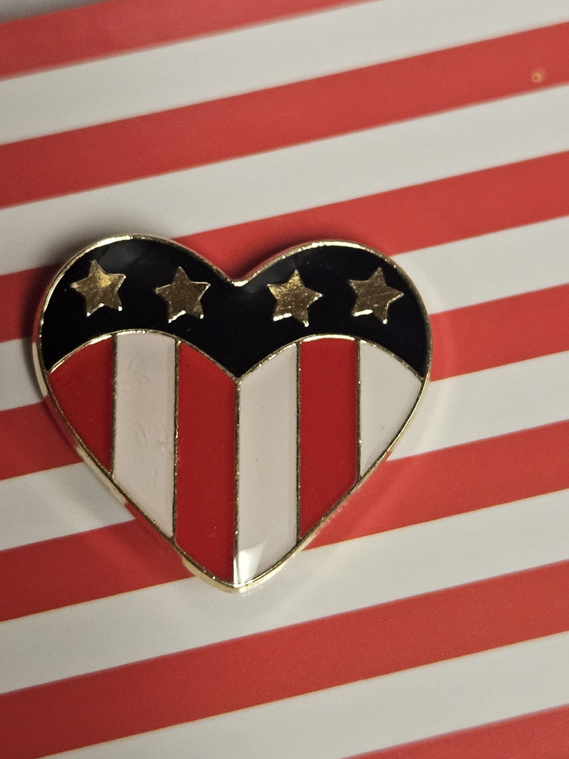 American Heart Lapel Pin