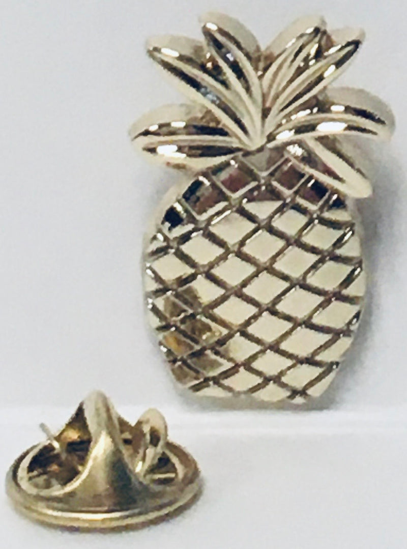 Pineapple Golden Lapel Pin