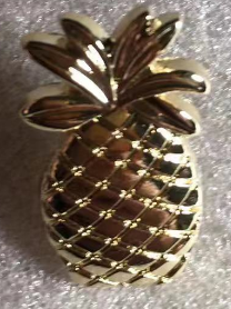 Pineapple Golden Lapel Pin