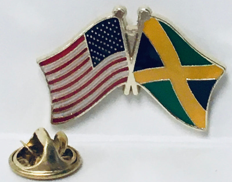 USA Jamaica Lapel Pin