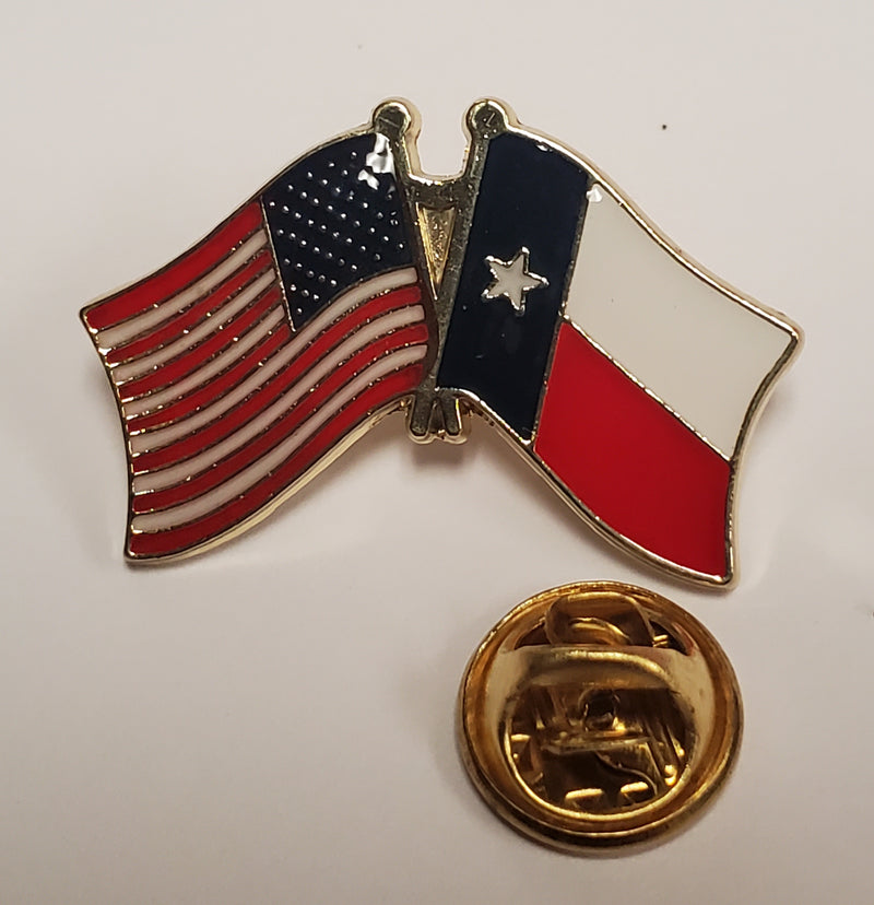USA Texas Lapel Pin