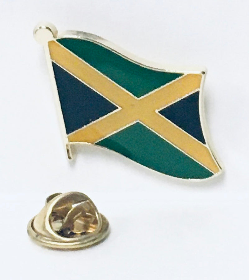 Jamaica Wavy Lapel Pin