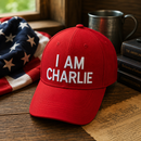 I Am Charlie Custom Embroidered Hat