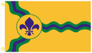 Saint Louis Mardi Gras 3'X5' Flag ROUGH TEX® 100D