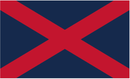 Voortrekker & Ulster Cross 2'x3' Flag ROUGH TEX® 100D
